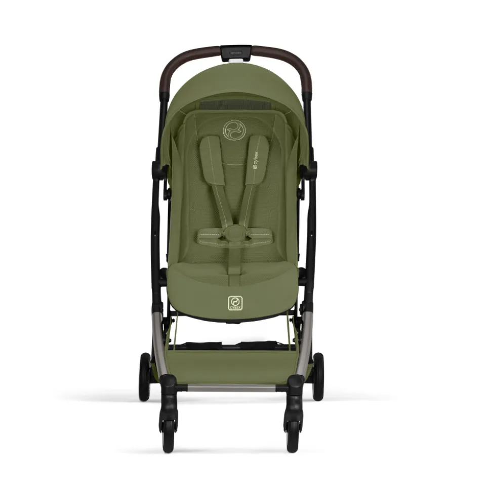 Poussette duo orfeo 3 compacte moss green avec siège auto cloud g i-size