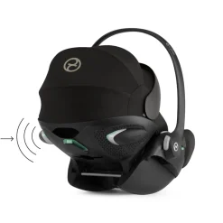 Poussette duo orfeo 3 compacte magic black avec siège auto cloud g3 i-size plus
