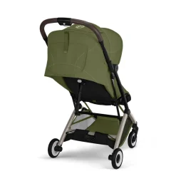 Poussette duo orfeo 3 compacte moss green avec siège auto cloud t i-size