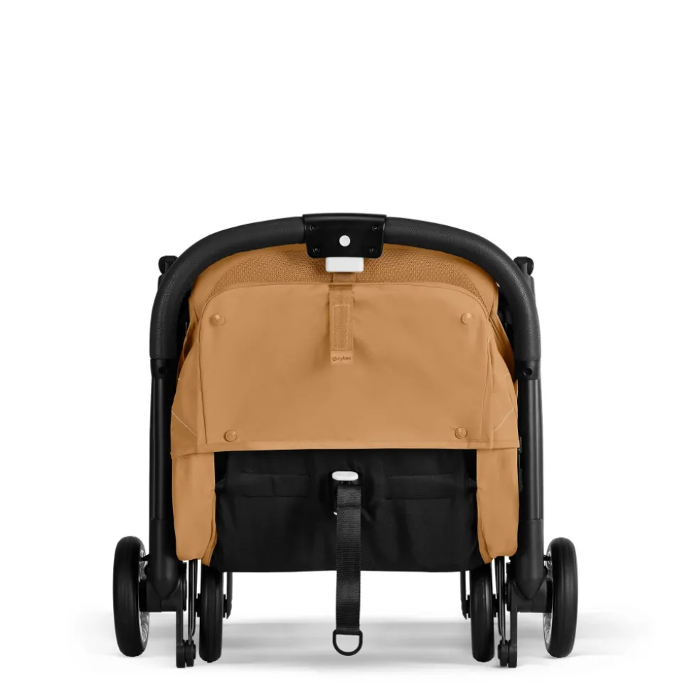 Poussette duo orfeo 3 compacte cinnamon yellow avec siège auto cloud g i-size