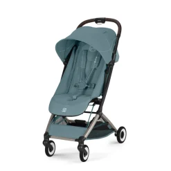 Poussette duo orfeo 3 compacte stormy blue avec siège auto cloud g i-size