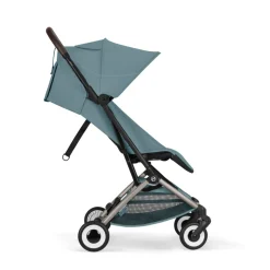 Poussette duo orfeo 3 compacte stormy blue avec siège auto cloud g i-size