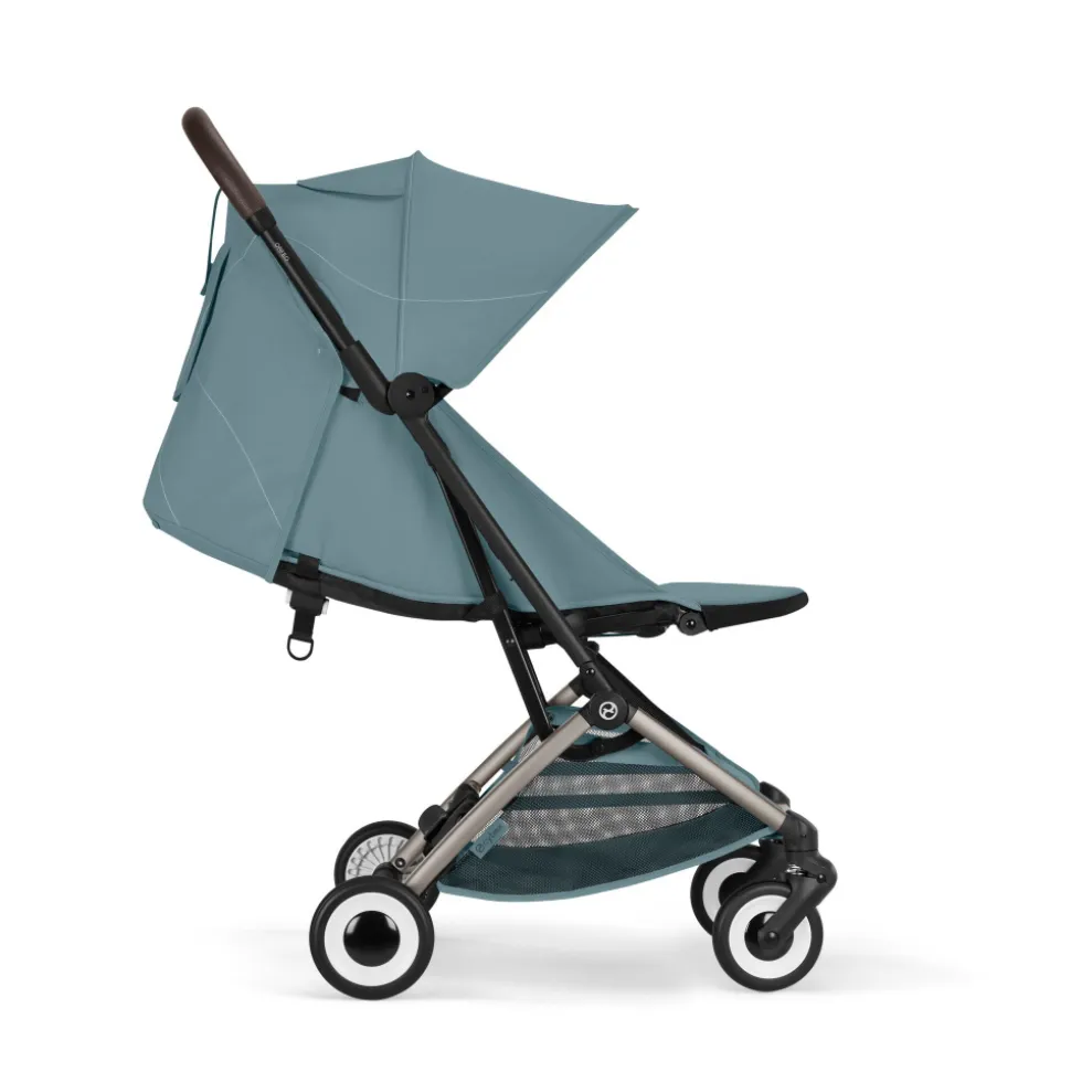 Poussette duo orfeo 3 compacte stormy blue avec siège auto cloud g i-size