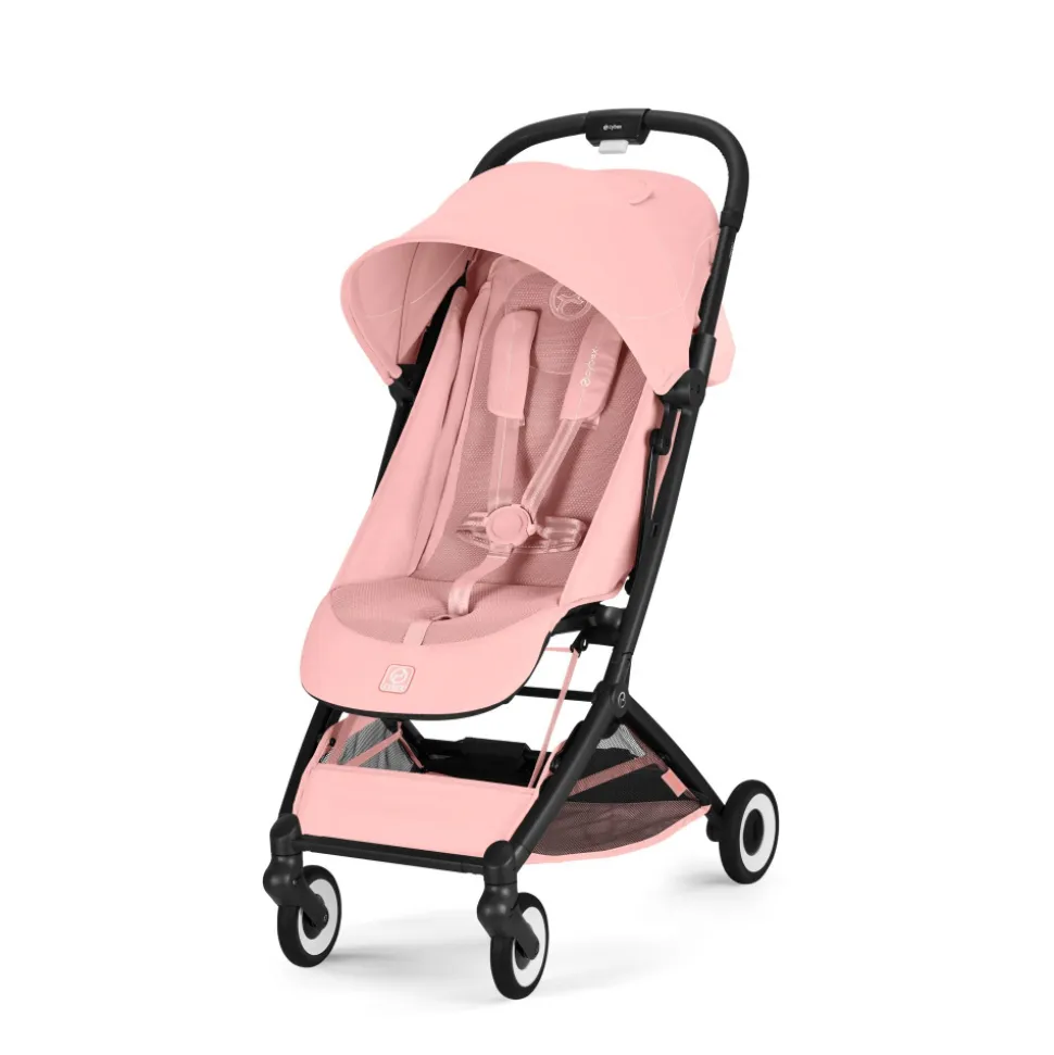 Poussette duo orfeo 3 compacte candy pink avec siège auto cloud g i-size