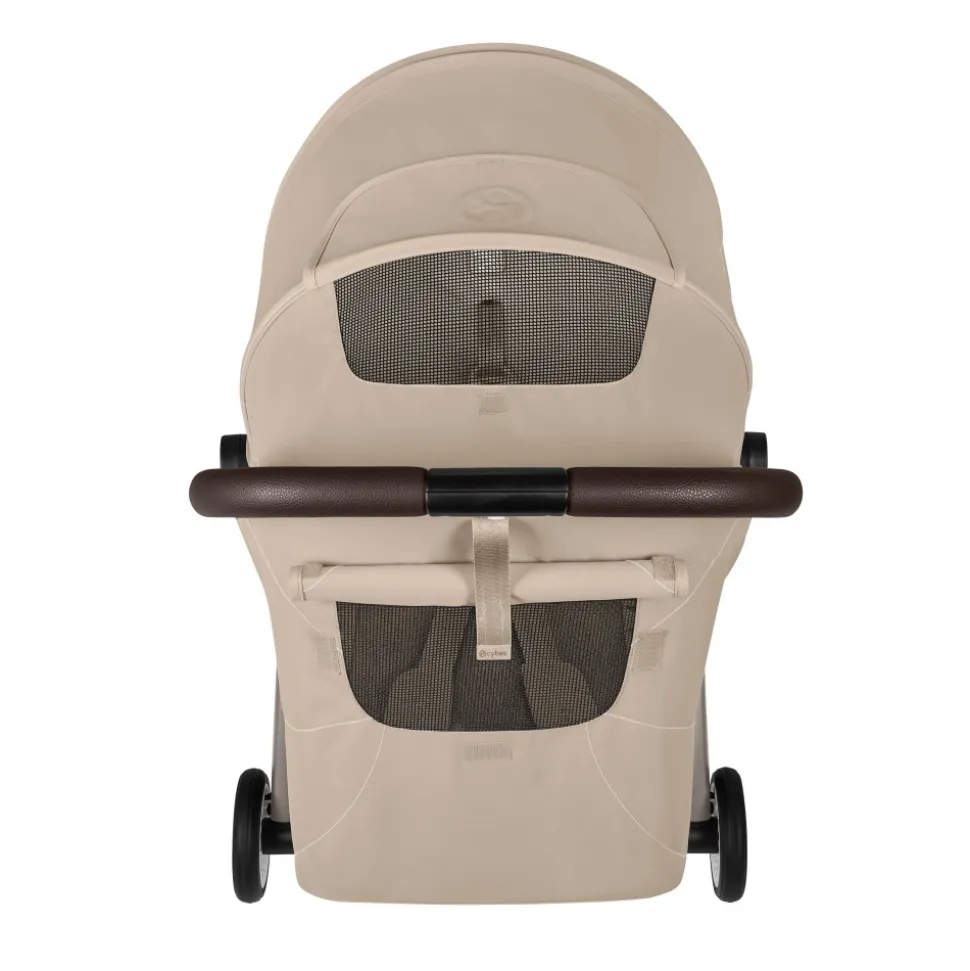 Poussette duo orfeo 3 compacte almond beige avec siège auto cloud g3 i-size plus