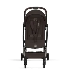 Poussette duo orfeo 3 compacte chocolate brown avec siège auto aton b2 i-size