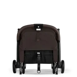 Poussette duo orfeo 3 compacte chocolate brown avec siège auto aton b2 i-size