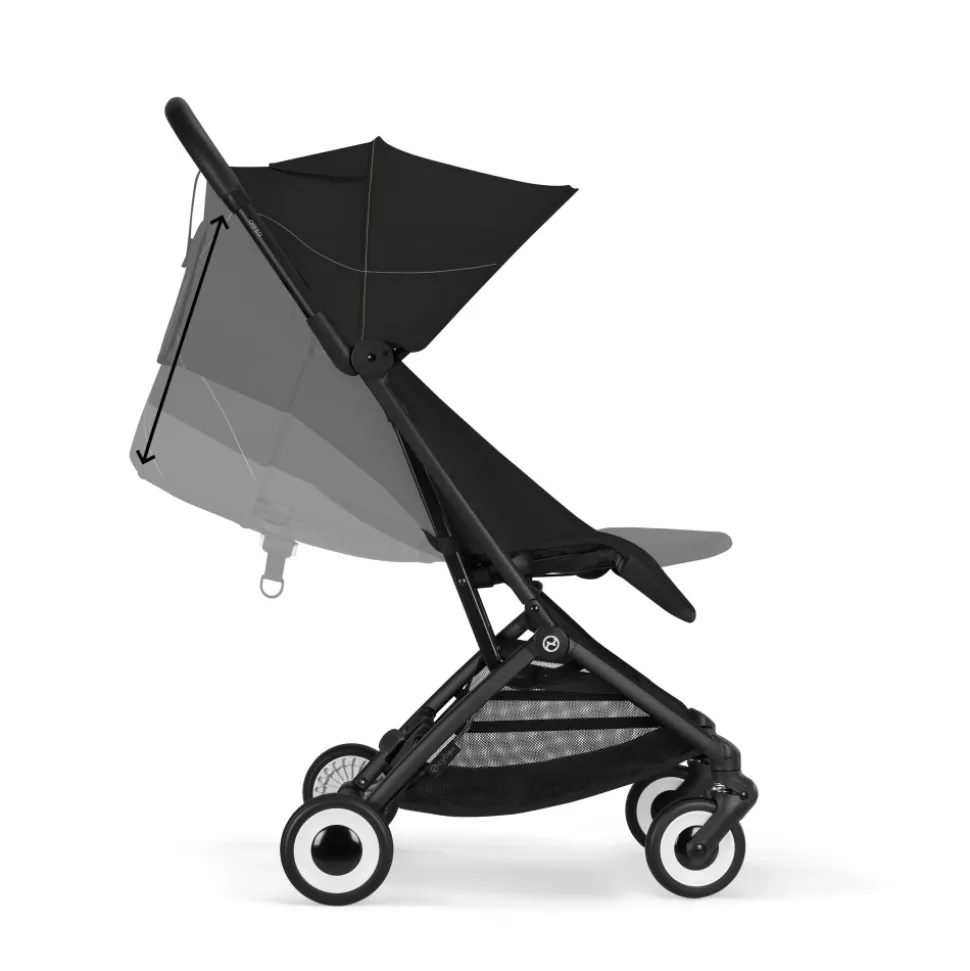 Poussette duo orfeo 3 compacte magic black avec siège auto aton b2 i-size
