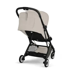 Poussette duo orfeo 3 compacte dune grey avec siège auto aton b2 i-size