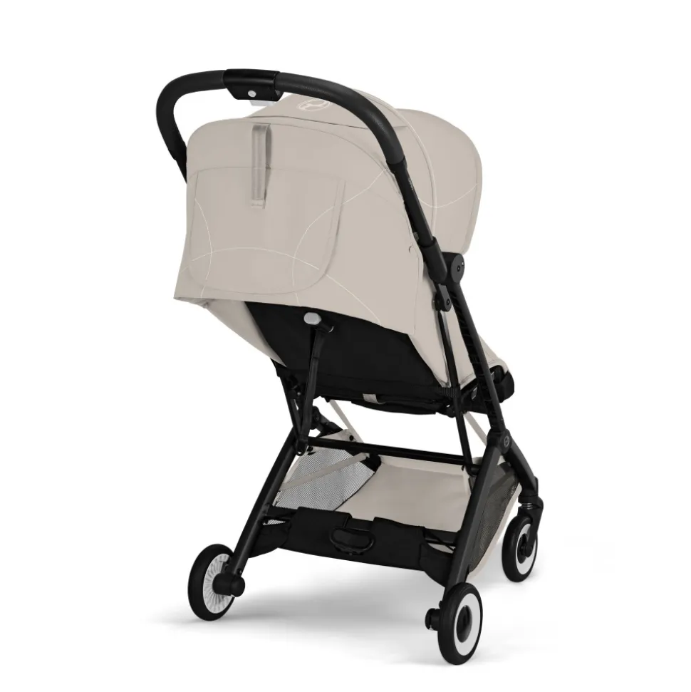 Poussette duo orfeo 3 compacte dune grey avec siège auto aton b2 i-size