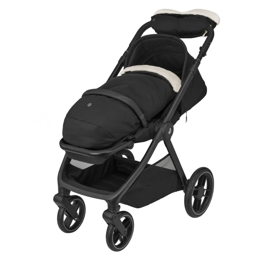 Poussette duo oxford + siège auto pebble 360 twillic black