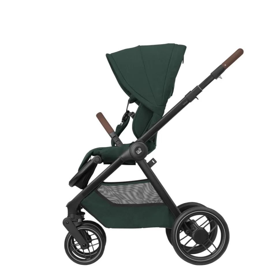 Poussette duo oxford + siège auto pebble 360 twillic green