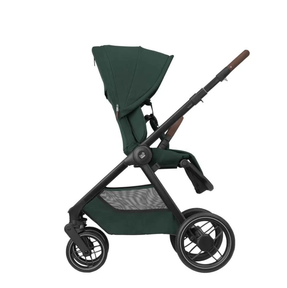 Poussette duo oxford + siège auto pebble 360 twillic green