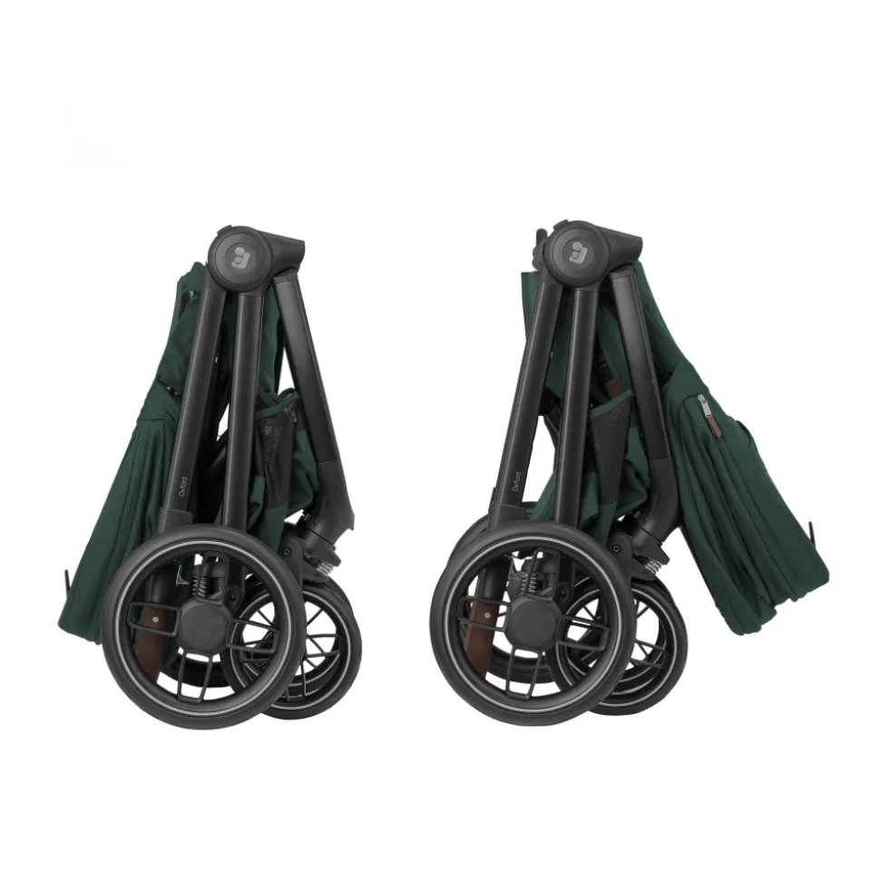 Poussette duo oxford + siège auto pebble 360 twillic green