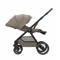Poussette duo oxford + siège auto pebble 360 pro 2 twillic truffle + base familyfix 360 pro