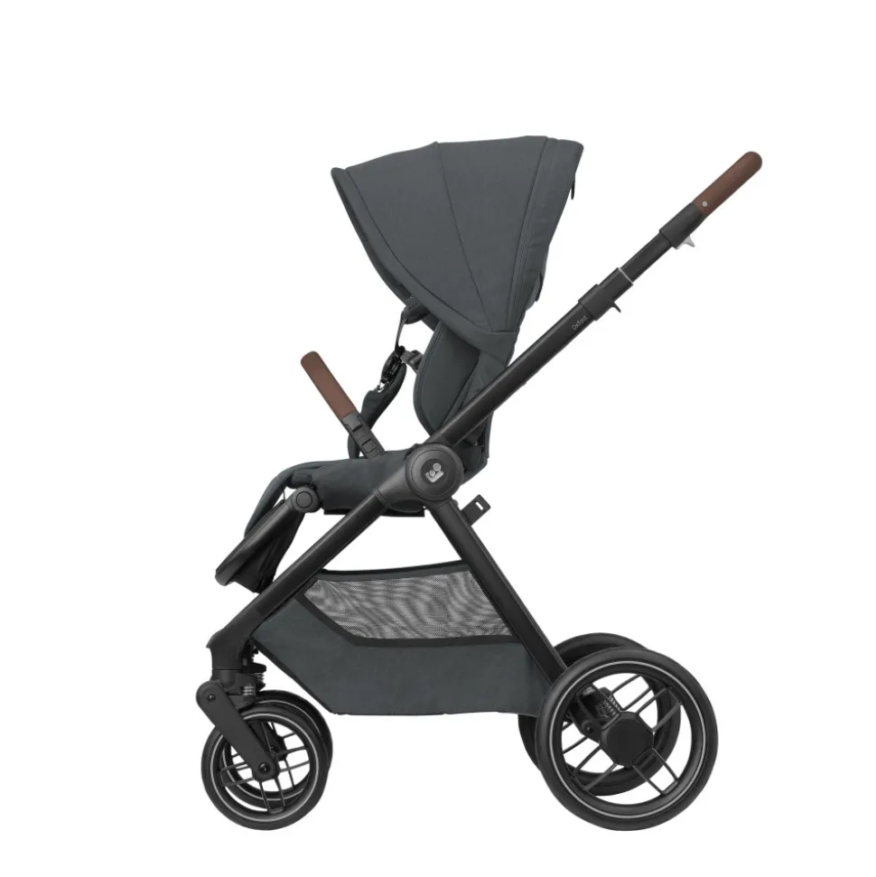 Poussette duo oxford twillic graphite + siège auto i-size pebble 360 essential graphite