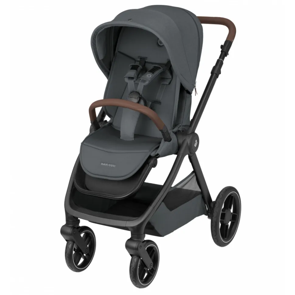 Poussette duo oxford twillic graphite + siège auto i-size pebble 360 essential graphite