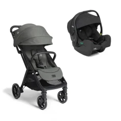 Poussette duo parcel lx signature evergreen vert + siège auto i-gemm 3 shale noir