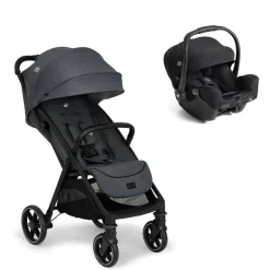 Poussette duo parcel lx signature ebony + siège auto i-starter eclipse