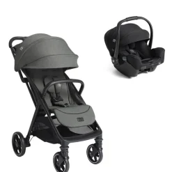 Poussette duo parcel lx signature evergreen + siège auto i-starter eclipse