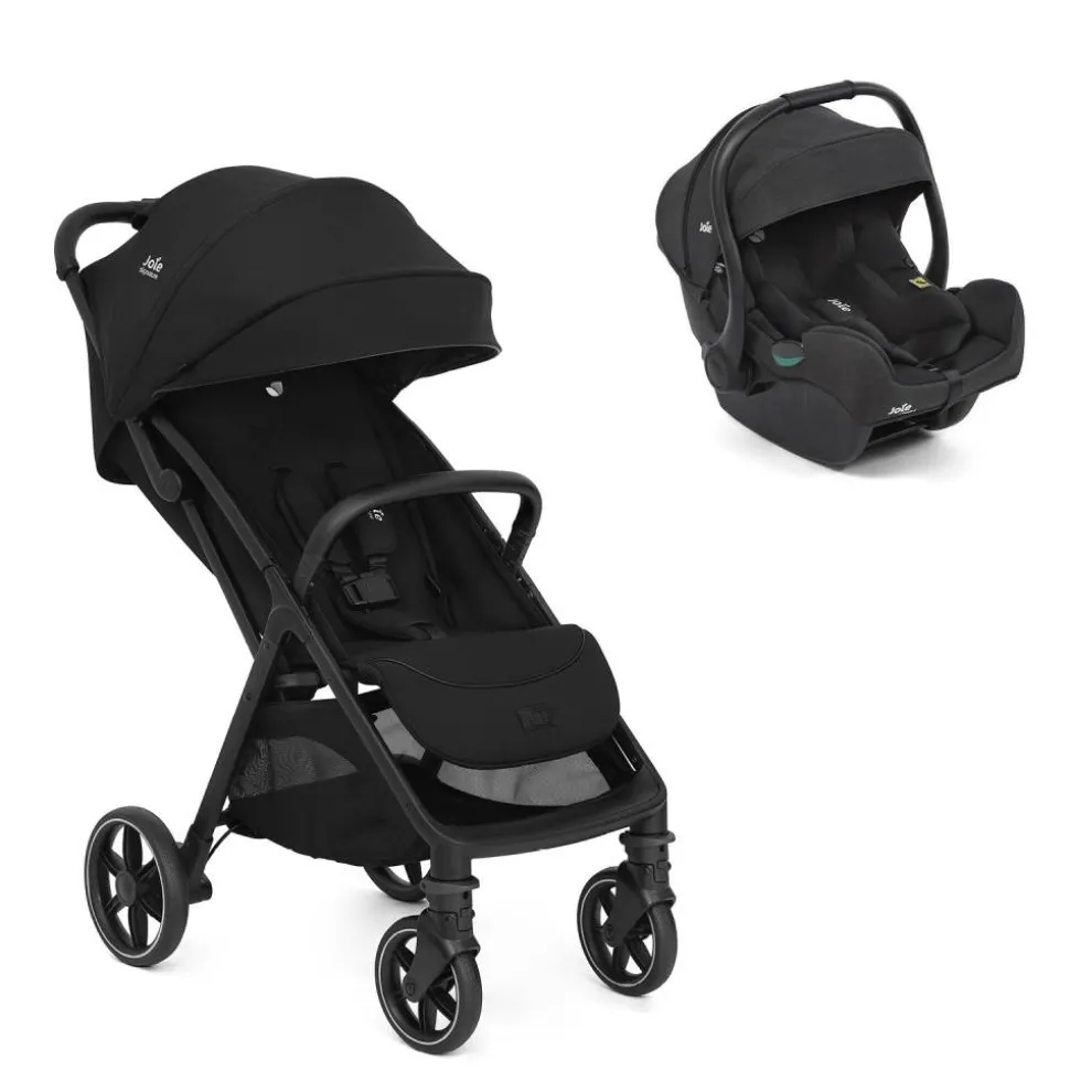 Poussette duo parcel lx signature evergreen + siège auto i-gemm 3 raven