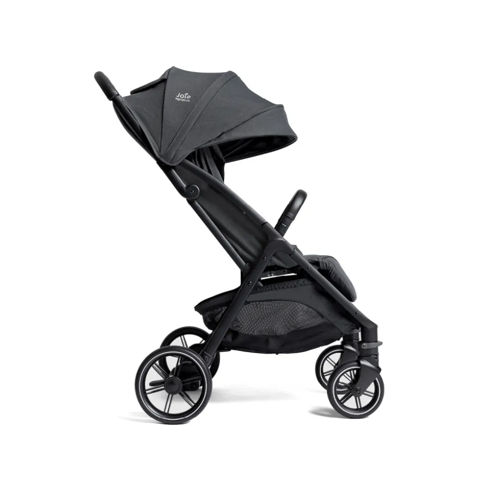 Poussette duo parcel lx signature + siège auto i-level pro signature ebony gris