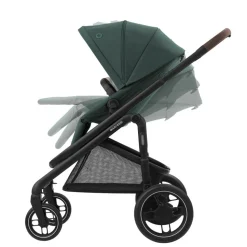 Poussette duo plaza plus essential green