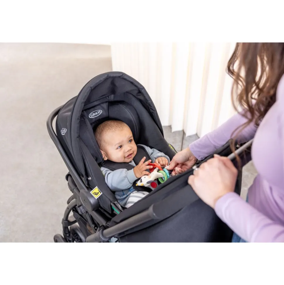 Poussette duo revaya + siège auto snuglite midnight