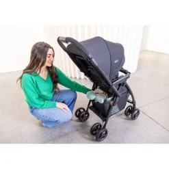 Poussette duo revaya + siège auto snuglite midnight