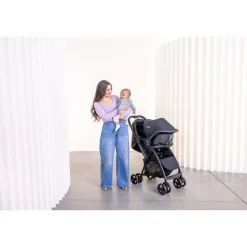 Poussette duo revaya + siège auto snuglite midnight