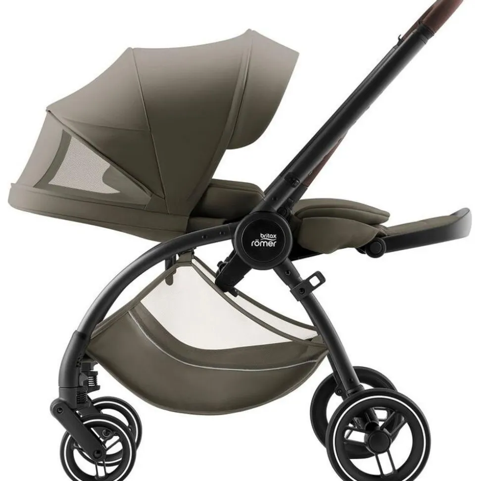 Poussette duo rio + siège auto i-size baby safe pro urban olive lux