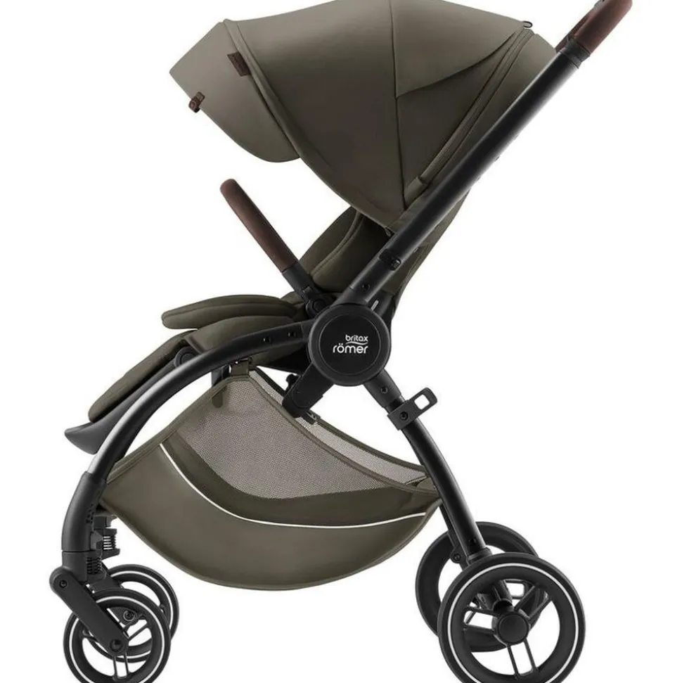 Poussette duo rio + siège auto i-size baby safe pro urban olive lux