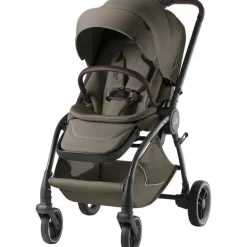 Poussette duo rio + siège auto i-size baby safe pro urban olive lux