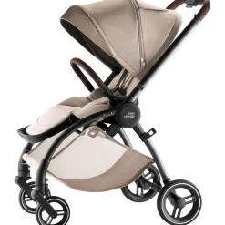 Poussette duo rio + siège auto i-size baby safe pro teak style