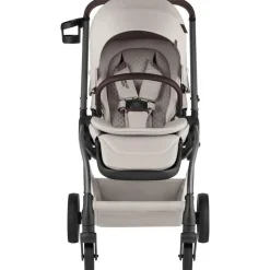 Poussette duo rio + siège auto i-size baby safe pro soft taupe lux