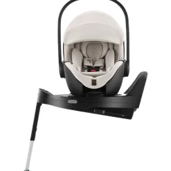 Poussette duo rio + siège auto i-size baby safe pro soft taupe lux