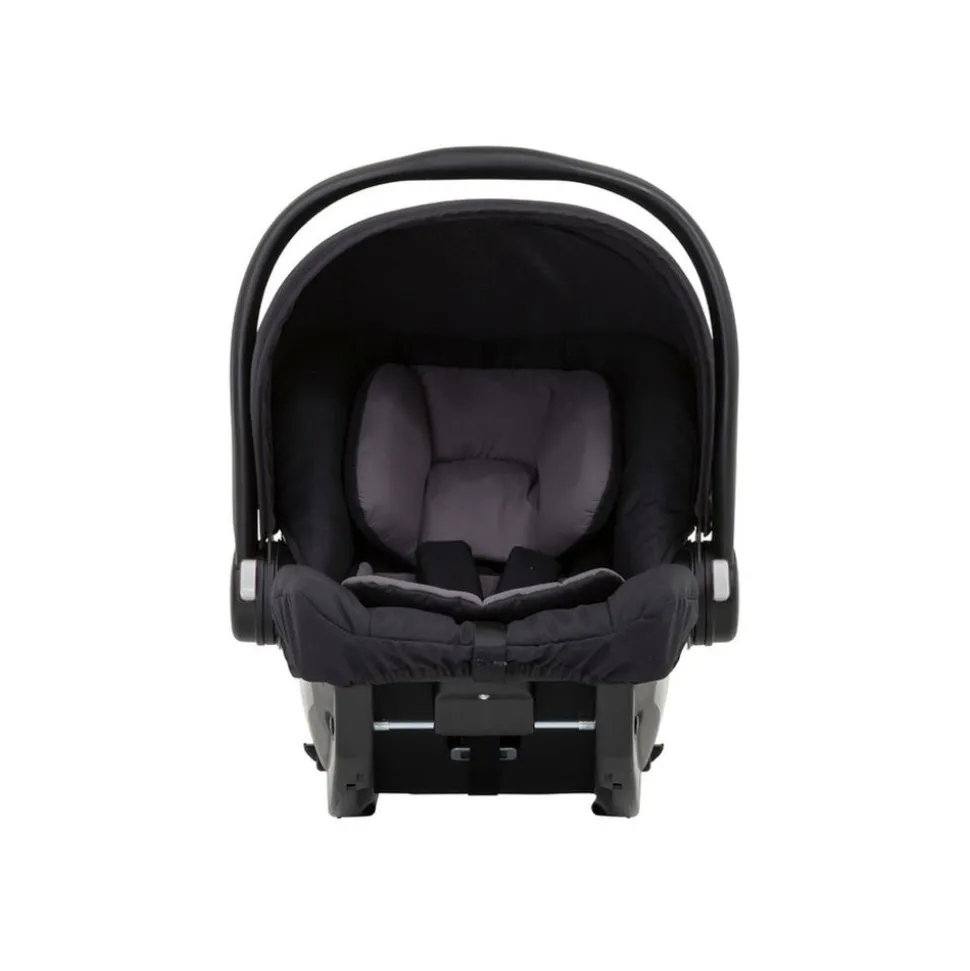 Poussette duo stadium double titanium + 2 sièges auto snugessentials midnight