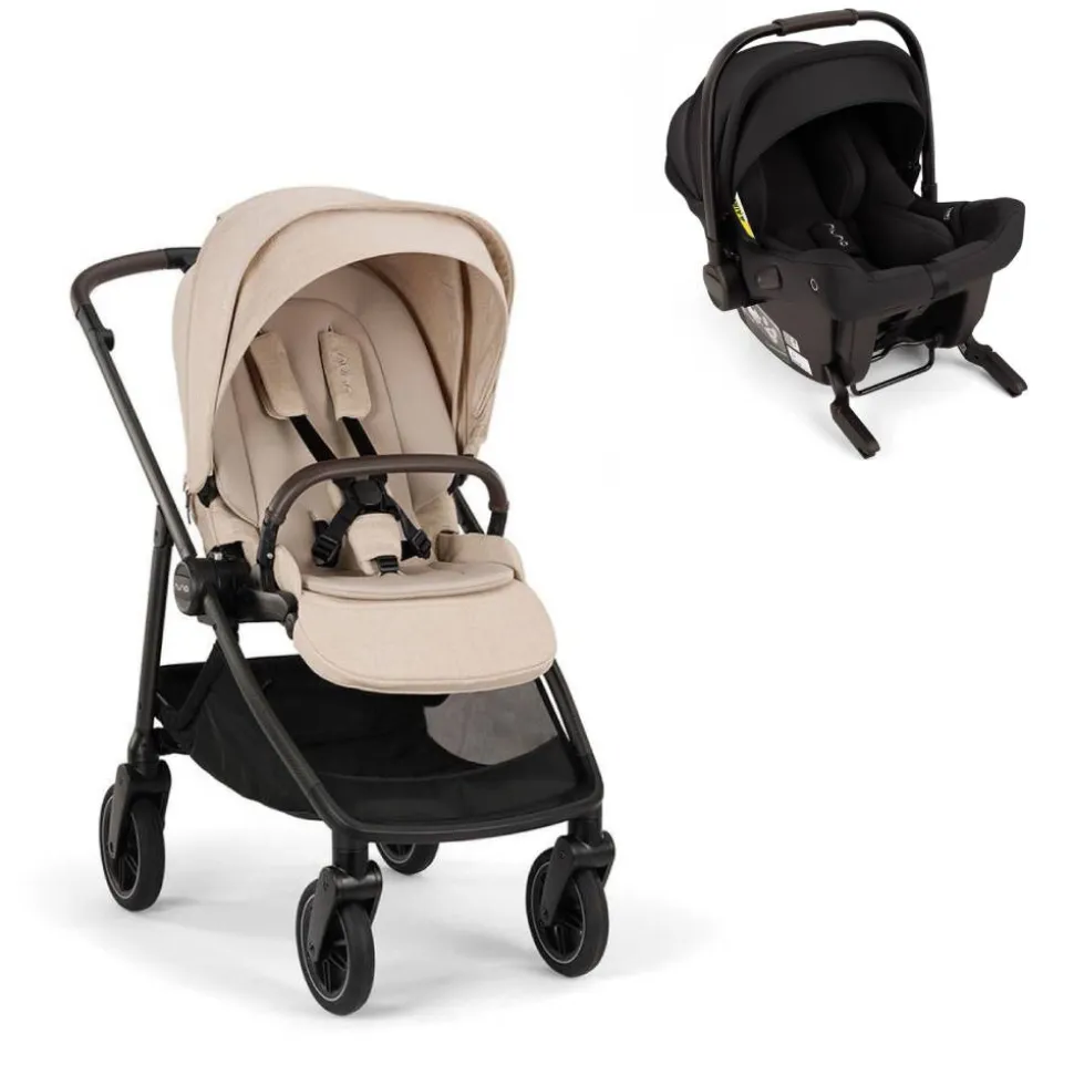 Poussette duo swiv biscotti + siège auto pipa urbn caviar
