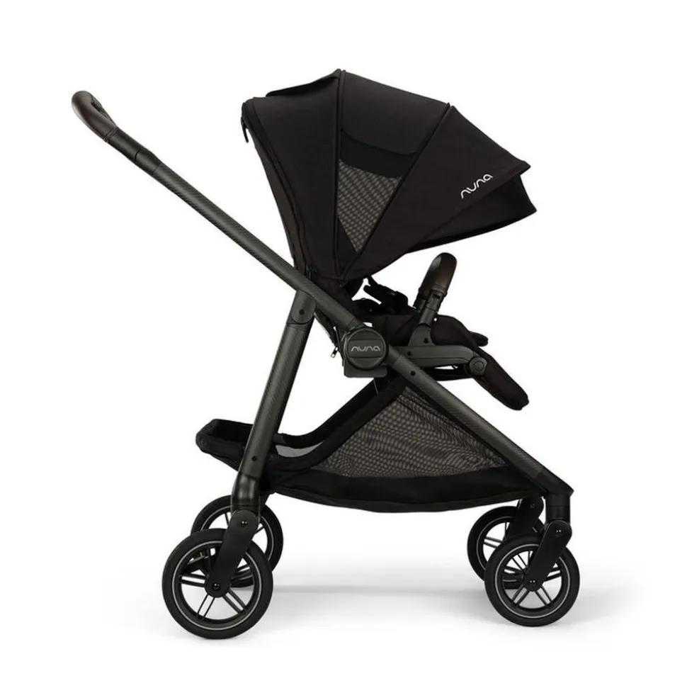 Poussette duo swiv caviar + siège auto arra flex caviar