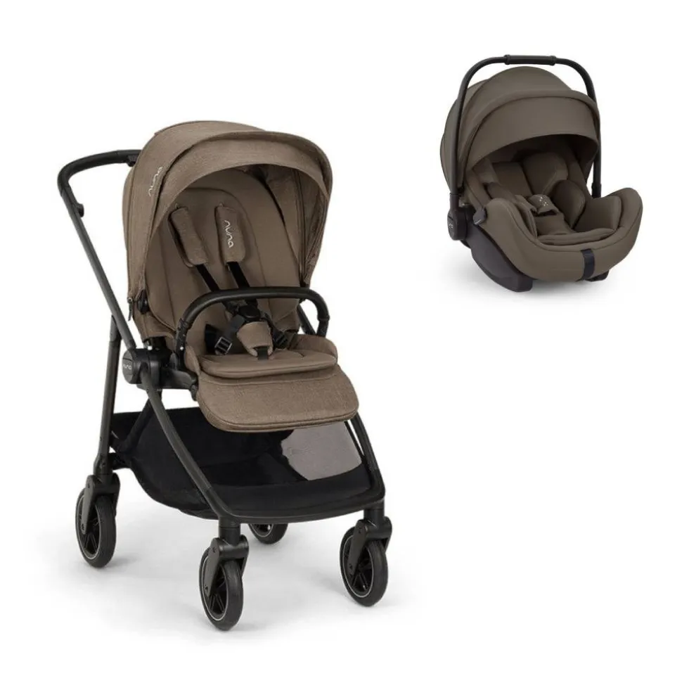 Poussette duo swiv + siège auto arra flex pistachio