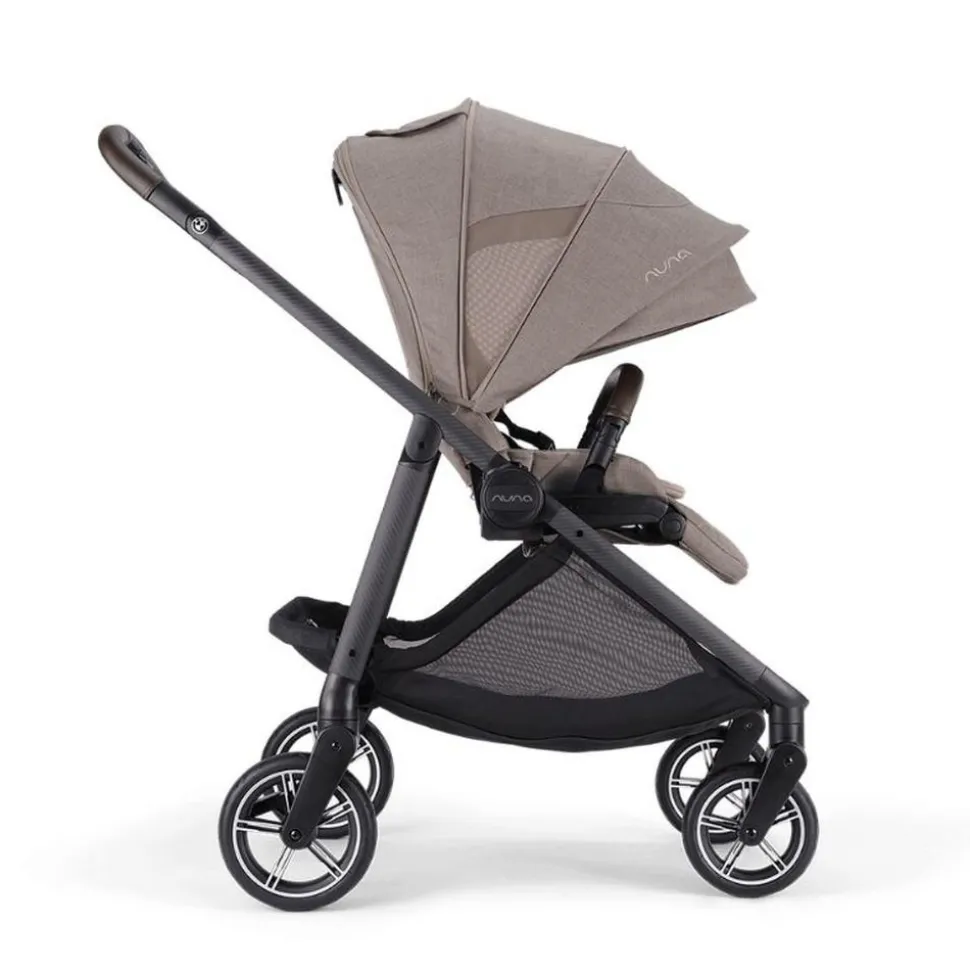 Poussette duo swiv umber + siège auto arra flex chestnut - collection bmw