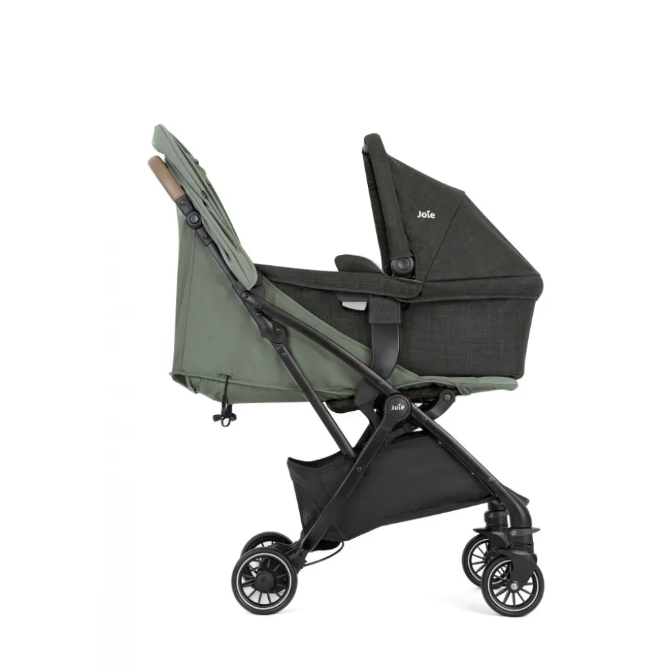 Poussette duo tourist + siège auto i-snug 2 laurel vert