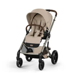 Poussette duo tout terrain balios s lux 4 avec nacelle s lux almond beige