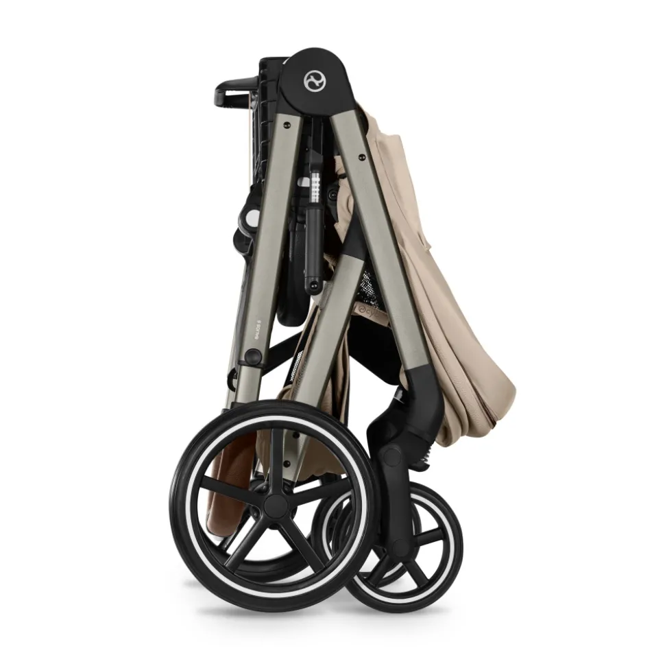 Poussette duo tout terrain balios s lux 4 avec nacelle s lux almond beige