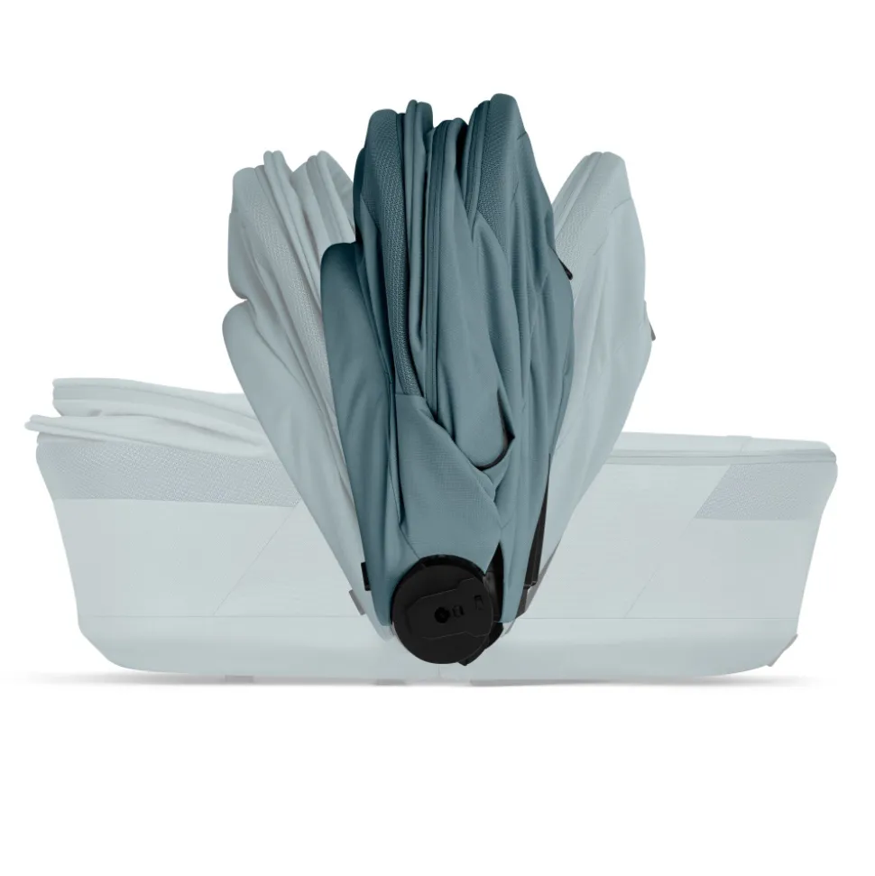 Poussette duo tout terrain balios s lux 4 avec nacelle pliable stormy blue