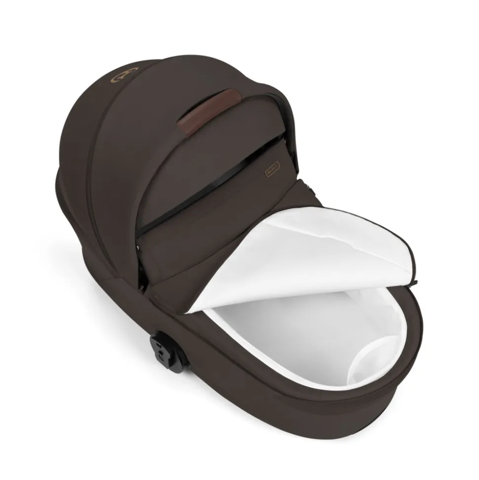 Poussette duo tout terrain balios s lux 4 avec nacelle pliable chocolate brown
