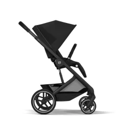 Poussette duo tout terrain balios s lux 4 avec nacelle s lux moon black