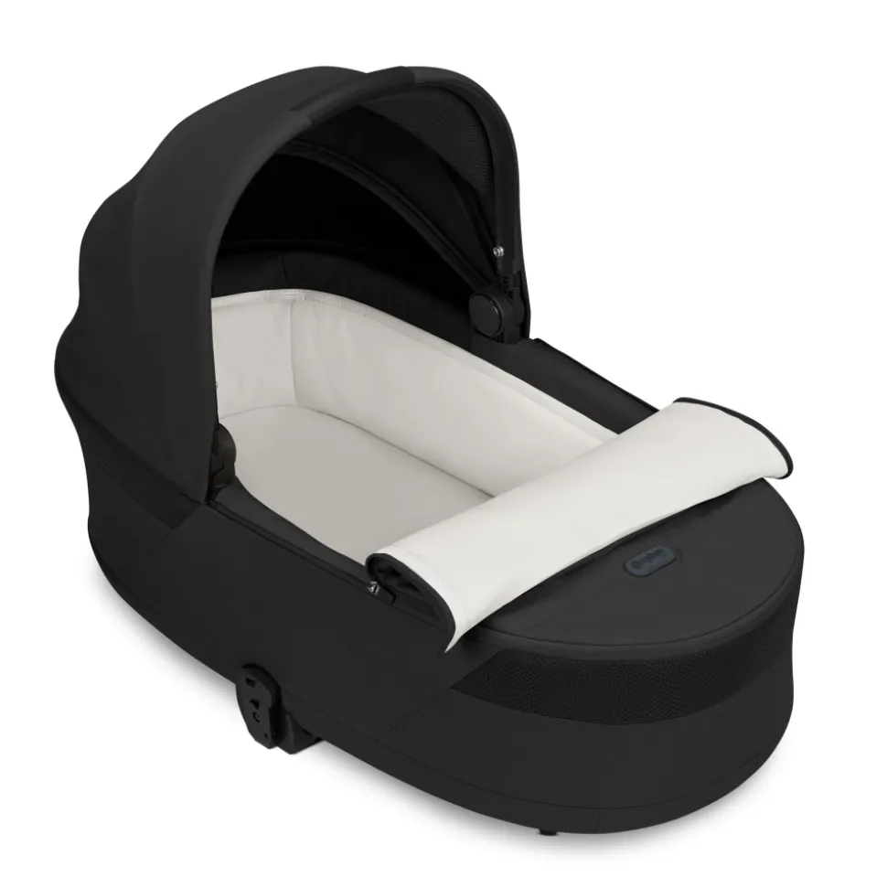 Poussette duo tout terrain balios s lux 4 avec nacelle s lux moon black