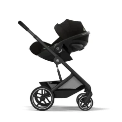 Poussette duo tout terrain balios s lux 4 avec nacelle s lux moon black