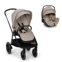 Poussette duo triv lx + siège auto arra flex chateau